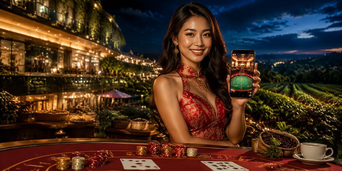Người dùng tại Ninh Bình trải nghiệm casino di động rmx3834 giữa khung cảnh Non La