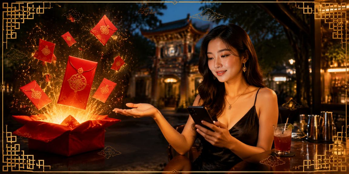 Người dùng tại Hà Nội nhận phong bì đỏ may mắn và thưởng chào mừng khi đăng ký tài khoản mới
