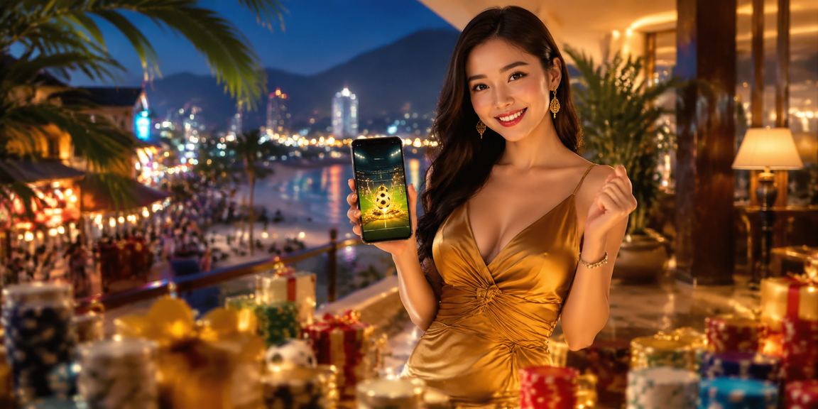 Người hâm mộ bóng đá tại chợ đêm Nha Trang theo dõi kèo trực tuyến và săn khuyến mãi rmx3834