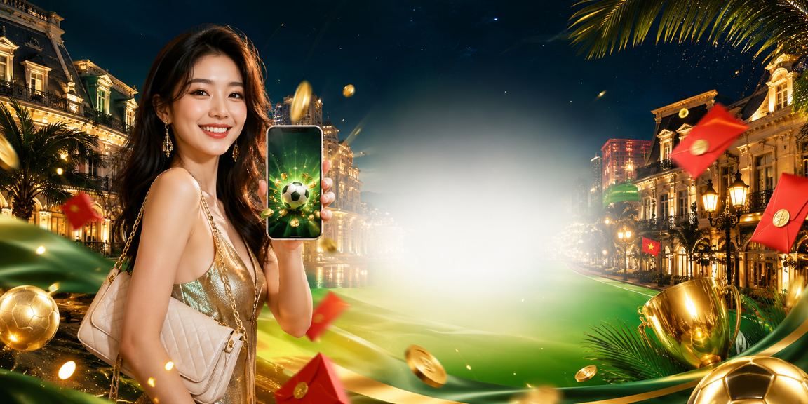 Cảnh tổng quan sân chơi cá cược và casino trực tuyến Việt Nam với giao dịch tài chính minh bạch